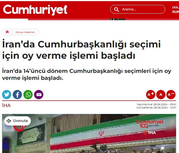 İran'daki seçimler Türk medyasına nasıl yansıdı?