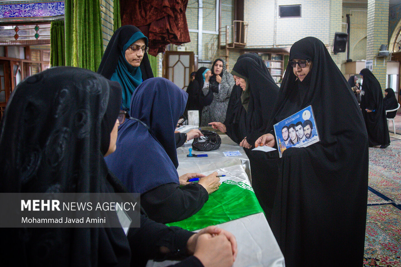 نبضة من مشاركة الشعب الايراني في الانتخابات الرئاسية