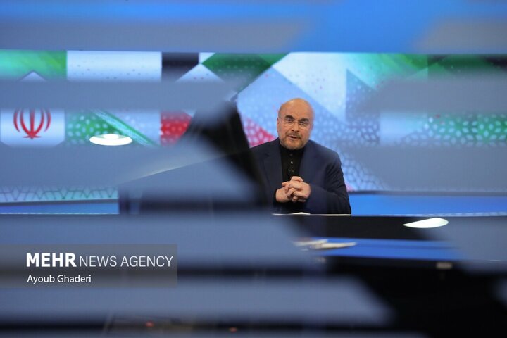 حضور محمد باقر قالیباف در گفتگوی ویژه خبری