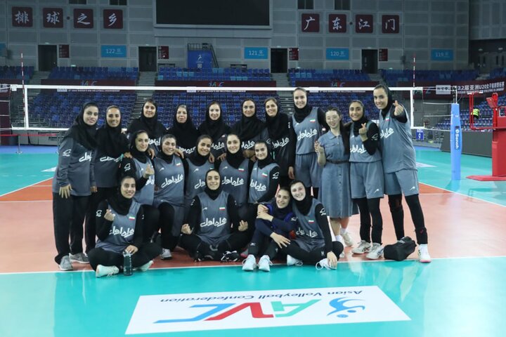 Iran U20 women's volleyball team down New Zealand in friendly