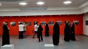 افتتاح نمایشگاه عکس شهید جمهور در مشهد مقدس