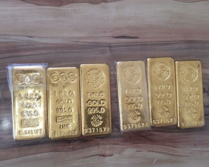 کشف ۶ کیلوگرم شمش طلای قاچاق در مرز مریوان
