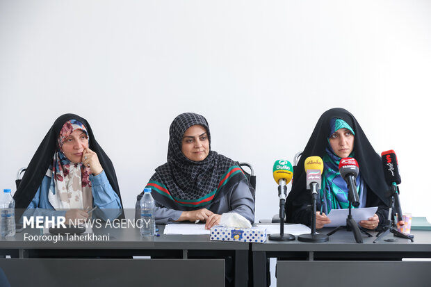نشست خبری سه عضو معاونت زنان ستاد دکتر پزشکیان