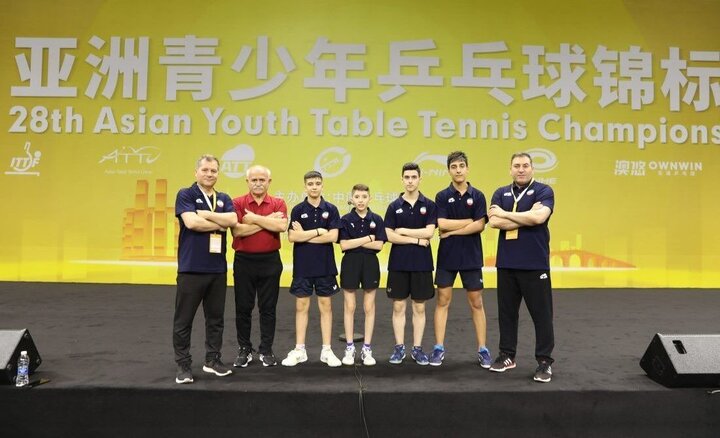 Iran youth table tennis team into final at 2024 Asian C’ships