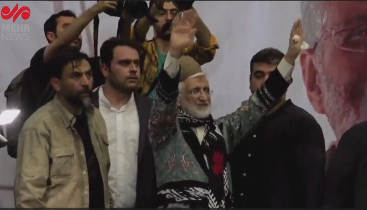 VIDEO: Jalili in local clothes in Lorestan