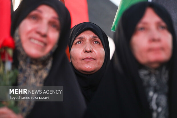 
Families of martyrs of al-Aqsa Storm op in Tehran