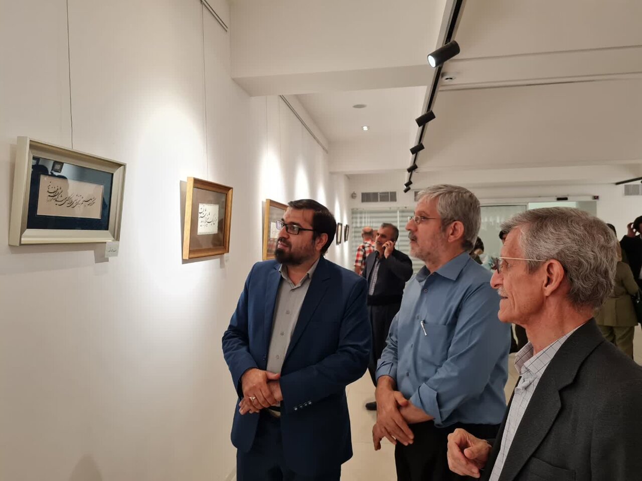 نمایشگاه تخصصی سطر با عنوان «میناگران خط» در سنندج افتتاح شد