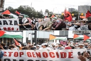 Kanada'da Gazze'ye destek gösterisi