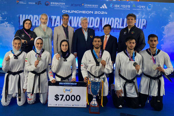 Iran mixed gender wins silver at 2024 World Cup Team C'ships