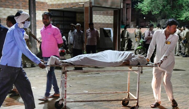 116 نفر بر اثر ازدحام جمعیت در هند کشته شدند