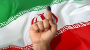 صف رأی در دقایق نخستین انتخابات در تبریز