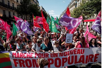 Left-wing coalition leads 2nd round of French elections