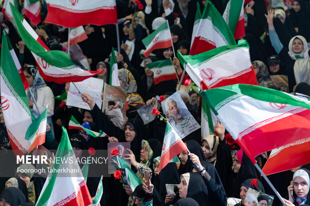 اجتماع طرفداران سعید جلیلی در مصلی تهران