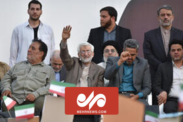 تقدیر سعید جلیلی از شهید شهریاری در جمع هوادارانش