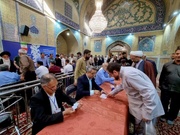 شاهد بالفيدو الصور... مشاركة الشعب الايراني في الجولة الثانیة للانتخابات الرئاسية