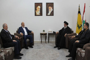 Hamas delegation meet Hezbollah chief in Beirut
