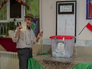 صف‌های طولانی شبانه انتخابات در شهرستان مرزی تایباد