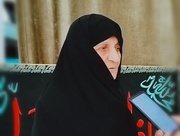 دل گفته های مادر شهید مصطفوی با مردم پس از شرکت در انتخابات