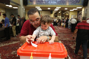 حضور پرشور مردم تبریز در ساعات پایانی انتخابات