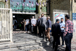 People of Tehran casting vote for election run-off