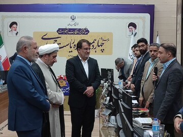 رئیس مرکز حفاظت و اطلاعات قوه قضائیه از ستاد مرکزی نظارت بر انتخابات بازدید کرد