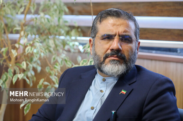 حضور وزیر فرهنگ و ارشاد اسلامی در خبرگزاری مهر 4