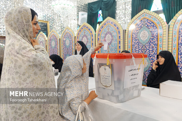 انتخابات چهاردهمین دوره ریاست جمهوری در امام زاده صالح (ع) تهران