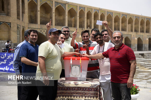 انتخابات مرحله دوم چهاردهمین دوره ریاست جمهوری در اصفهان