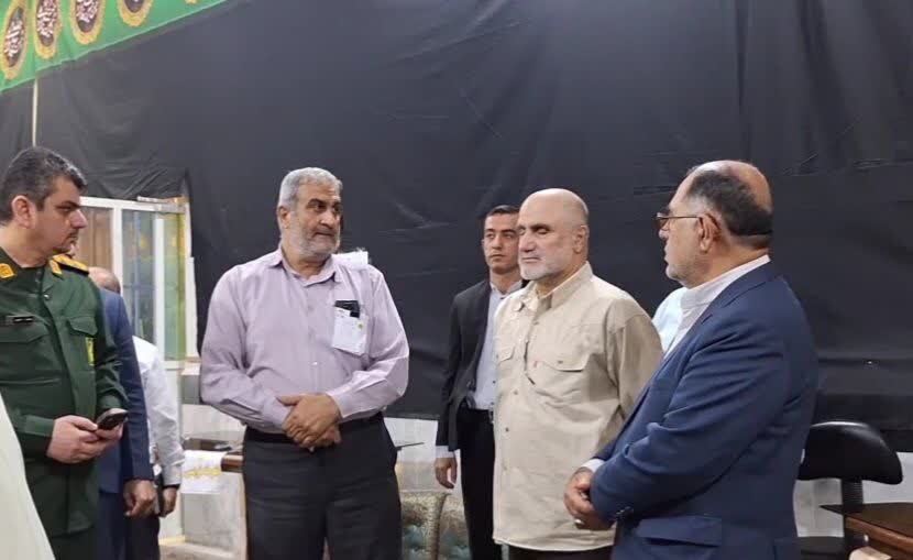 بازدید استاندار بوشهر از شعب اخذ رای در گناوه