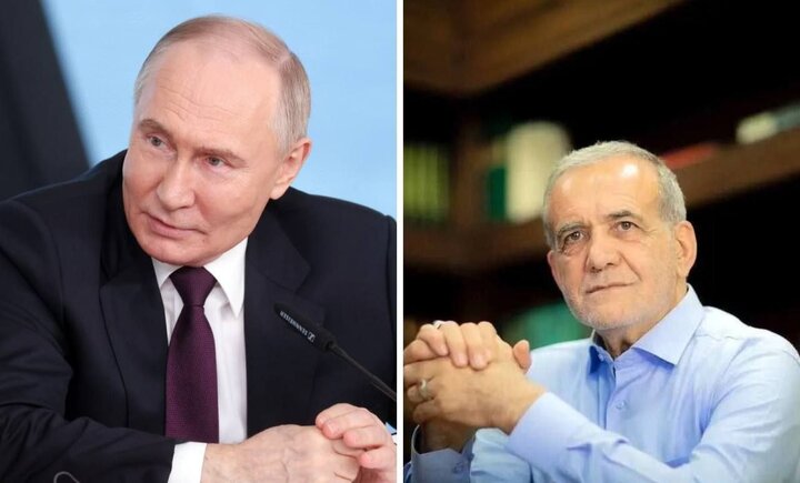 Putin, Pezeşkiyan'ı resmen BRICS zirvesine davet etti Putin, Pezeşkiyan'ı resmen BRICS zirvesine davet etti