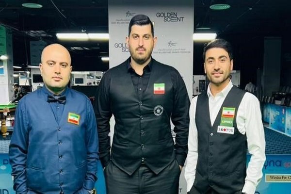 Iran comes 3rd at Asian Snooker Championship 2024