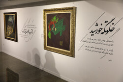 نقاشی‌های عاشورایی تماشایی شدند/ جلوه عزاداری هنرمندان روی بوم