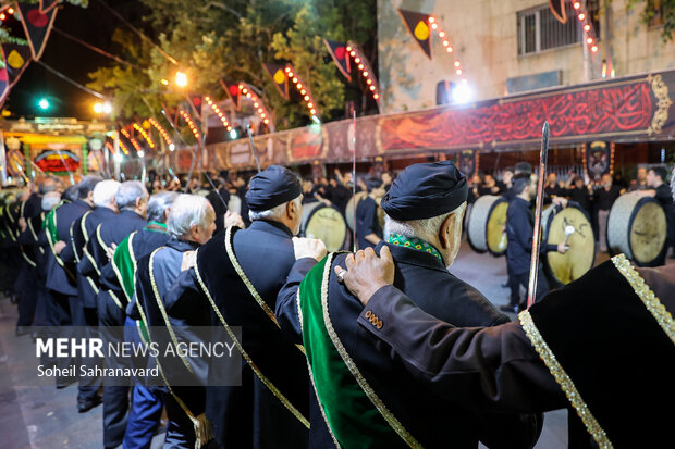 مراسم عزاداری «شاه حسین گویان»