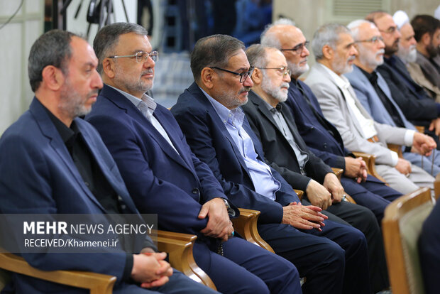 دیدار اعضای هیئت دولت سیزدهم با رهبر معظم انقلاب اسلامی