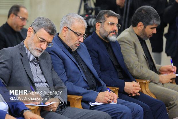 دیدار اعضای هیئت دولت سیزدهم با رهبر معظم انقلاب اسلامی