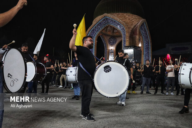 مراسم عزاداری شاه حسین گویان ارومیه