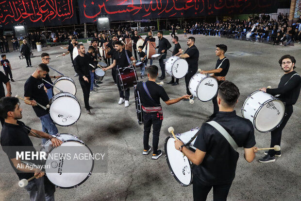 مراسم عزاداری شاه حسین گویان ارومیه