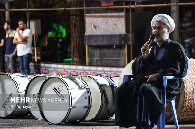 مراسم عزاداری شاه حسین گویان ارومیه-علی آقایاری