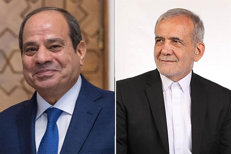 Egyptian president congratulates new Iranian president-elect