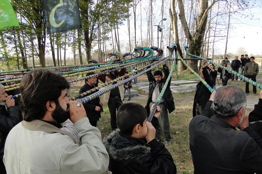 از قشم تا گیلان همراه با آیینهای عزاداری محرم/ رسم عاشقی همینه!