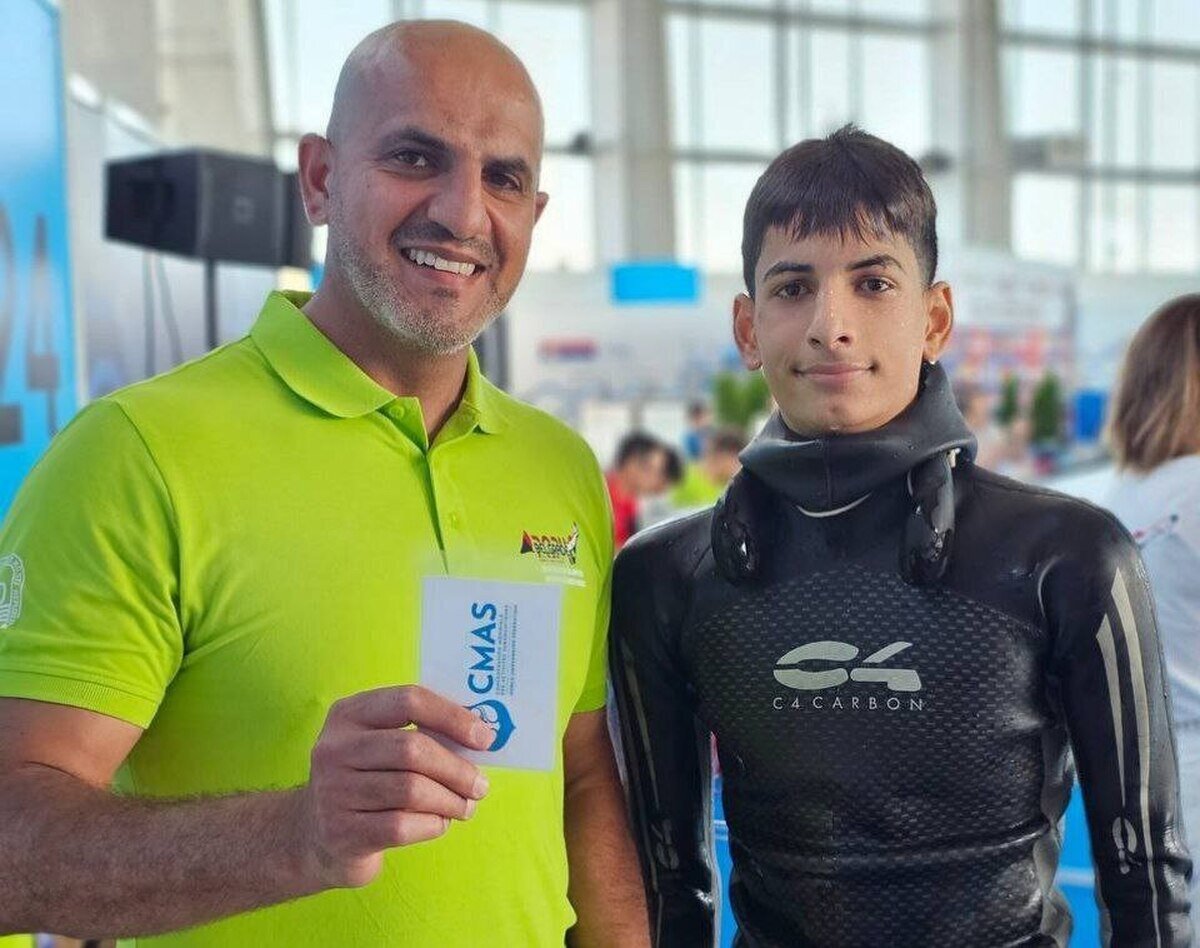 Iran’s Zarei wins bronze medal at World Freediving C’ship