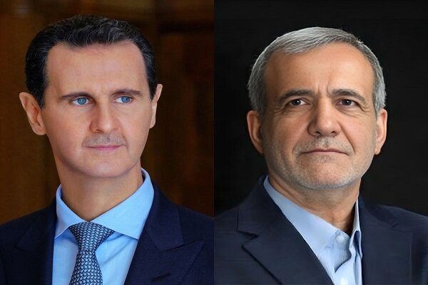 Pezeşkiyan Suriye Devlet Başkanı ile telefonda görüştü