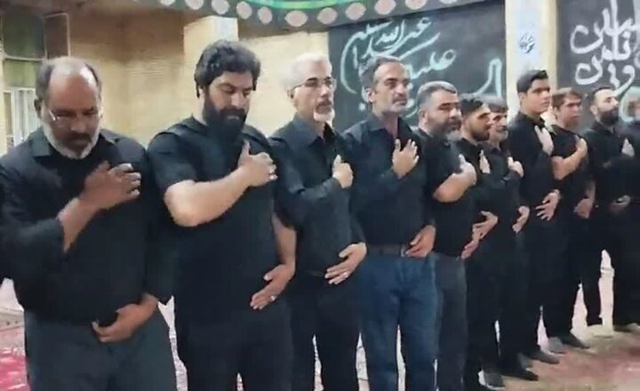 عزاداری سنتی کوهبنانی ها در شب چهارم محرم عزاداری سنتی کوهبنانی ها در شب چهارم محرم