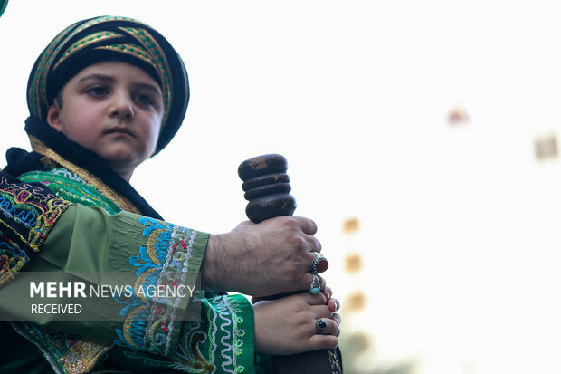 ورود نمادین کاروان امام حسین(ع) به کربلا