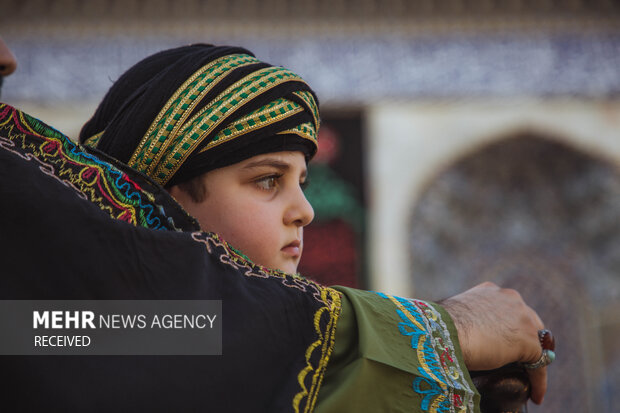 ورود نمادین کاروان امام حسین(ع) به کربلا