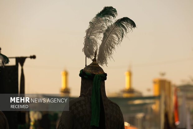 ورود نمادین کاروان امام حسین(ع) به کربلا