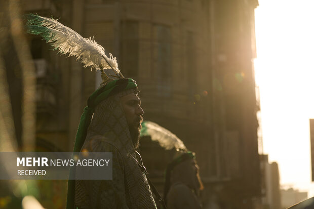 ورود نمادین کاروان امام حسین(ع) به کربلا