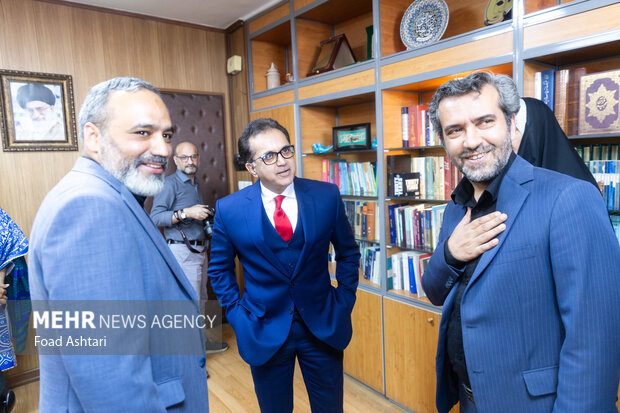 حضور سفیر پاکستان در خبرگزاری مهر
