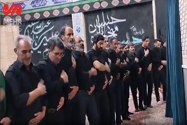VIDEO: Traditional mourning ceremony of Muharram in Kerman