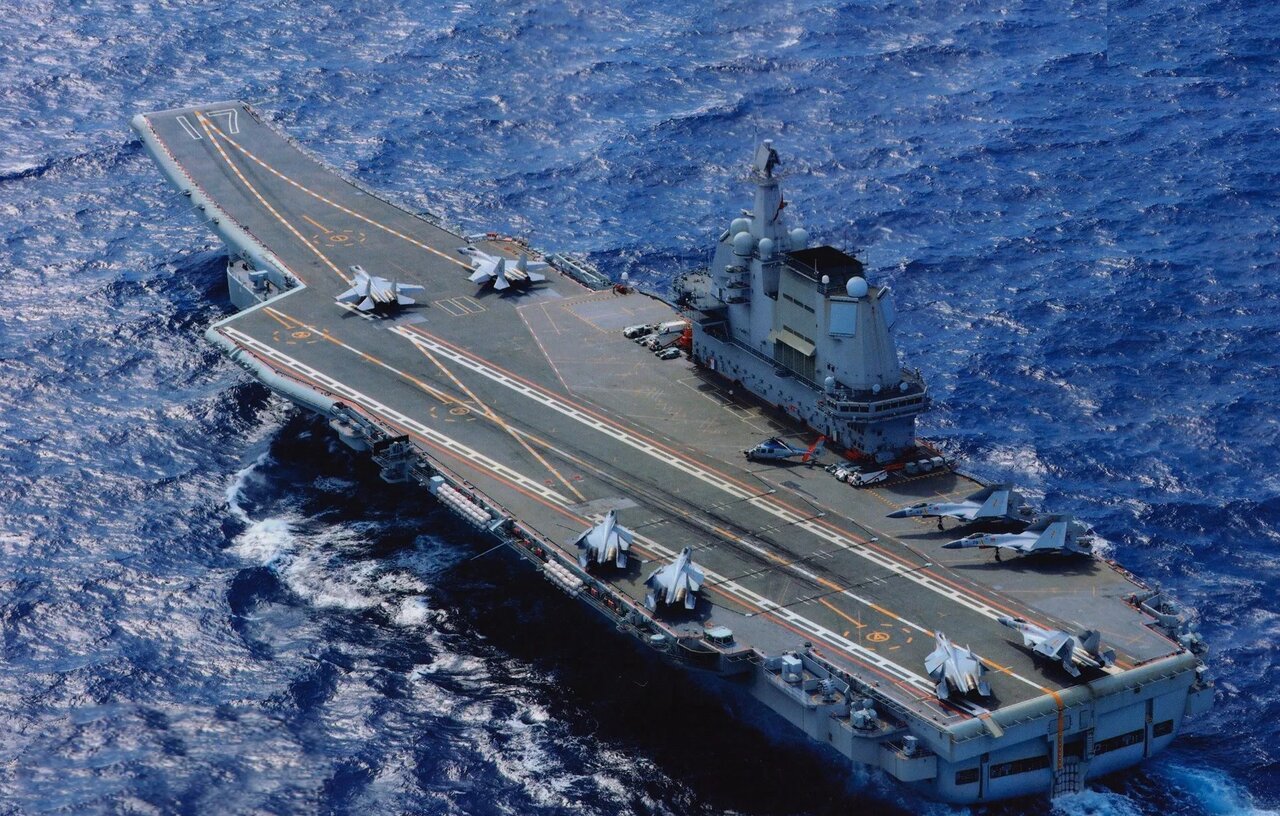 ناوگروه ضربت «شاندونگ» نیروی دریایی چین به فیلیپین نزدیک شد